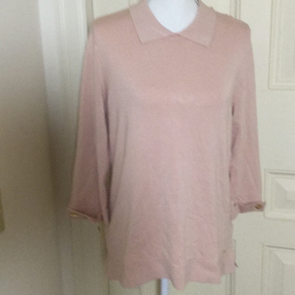 Calvin Klein Blush Sweater Top